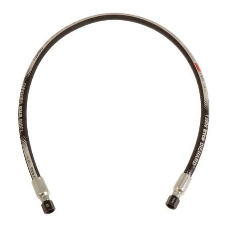 Alliance Rubber Ryco Hydraulic Hose Assembly, 3/8 In. x 24 In. 3000 PSI, F+F JIC, Synthetic Rubber T3006D-024-20402040-0909